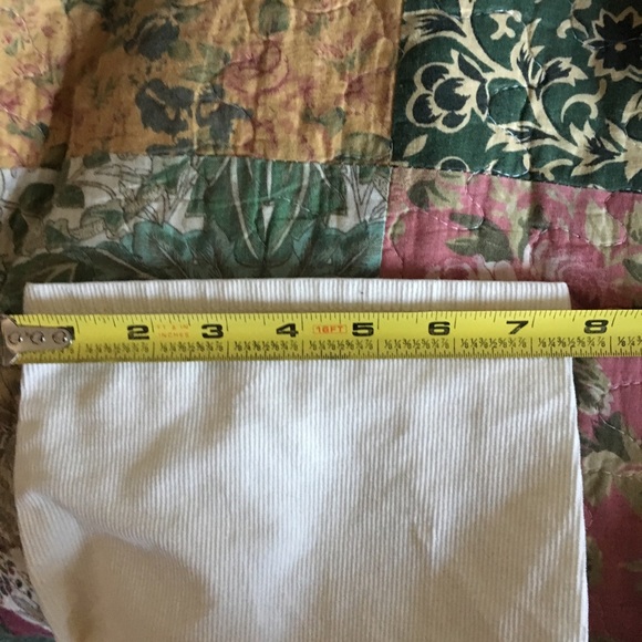 GAP PREMIUM SKINNY JEANS CORDUROY WHITE/CREAM, 18 - Picture 7 of 8